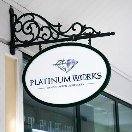 Brand and logo design by Forza! design agency Cork for Platinum works