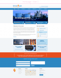 Tervas Site v slider