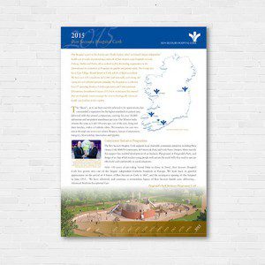 Forza! design agency in Cork provided branding and advertising design to Bons Secours hospital in Cork