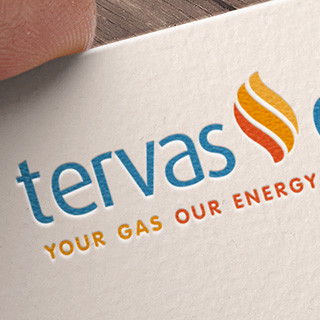 Forza! branding agency Cork provided new brand identity for the company, along with a supporting logo tagline for Tervas Gas