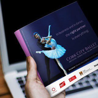 Forza! design agency in Cork provided Cork City Ballet – Website and Brochure design