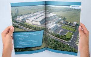 Brochure design by creative marketing agency Cork