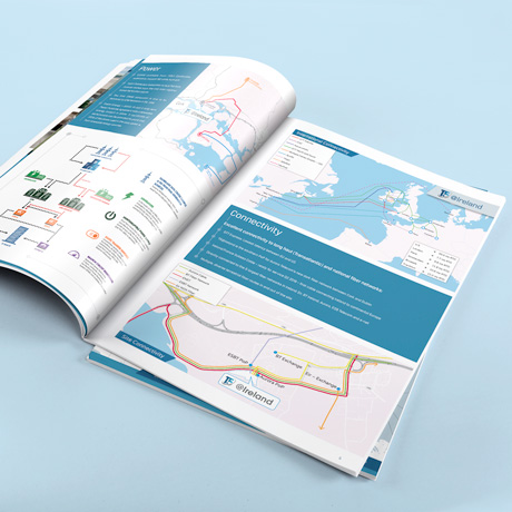 Brochure design by creative marketing agency Cork