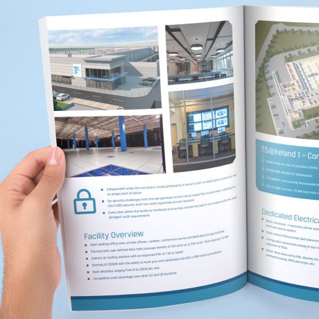 Brochure design by creative marketing agency Cork