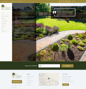 JW Landscapes website V home
