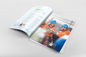 A A Magazine Spread Mockup A