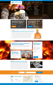 PatrickMurphy Website v menu