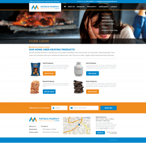 PatrickMurphy Website v subpage