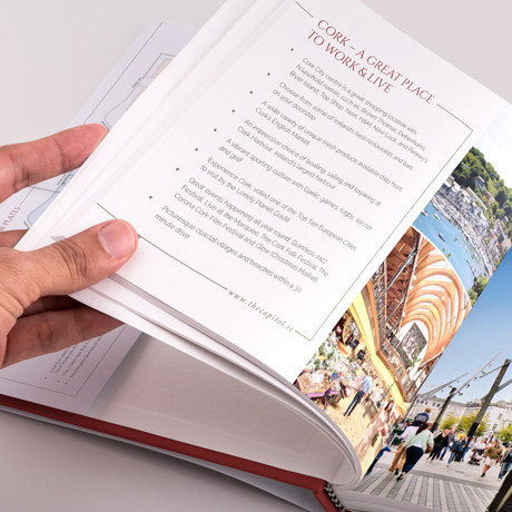 Forza! creative agency in Cork provided branding and brochure design to The Capitol