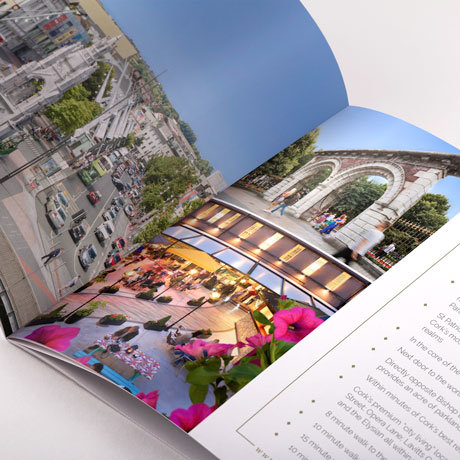 Forza! creative agency in Cork provided branding and brochure design to The Capitol