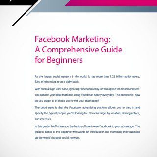 facebook marketing guide design by Forza! Cork