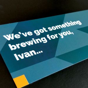 Forza! direct mail and creative specialists in Cork provided Premium Direct Marketing Mail for Mobileum