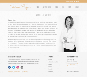 SusanRyan Website About design by Forza! Cork