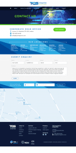 TQS Website Contact design by Forza! Cork