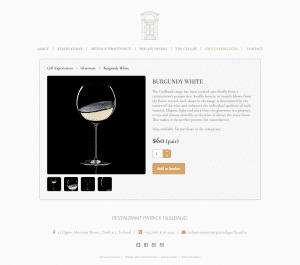RPG Website SHOP V product design by Forza! Cork