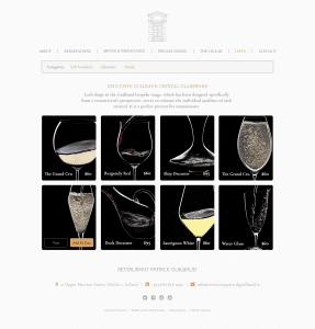 RPG Website SHOP V product design by Forza! Cork